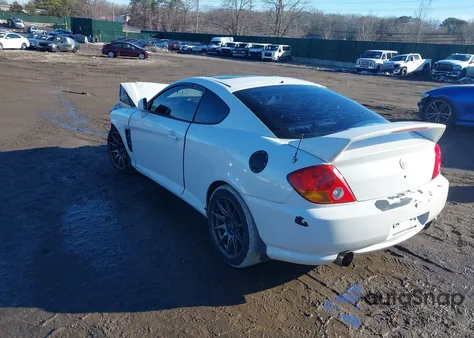 2003 Hyundai Tiburon from USA, damaged, VIN KMHHM65D33U065455